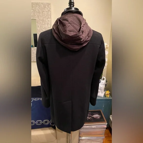 ARMANI COLLEZIONI DOUBLE BREASTED COAT